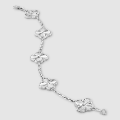 Vintage Alhambra bracelet, 5 motifs